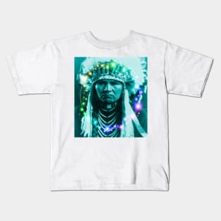 Magical Native American Chief Kids T-Shirt
